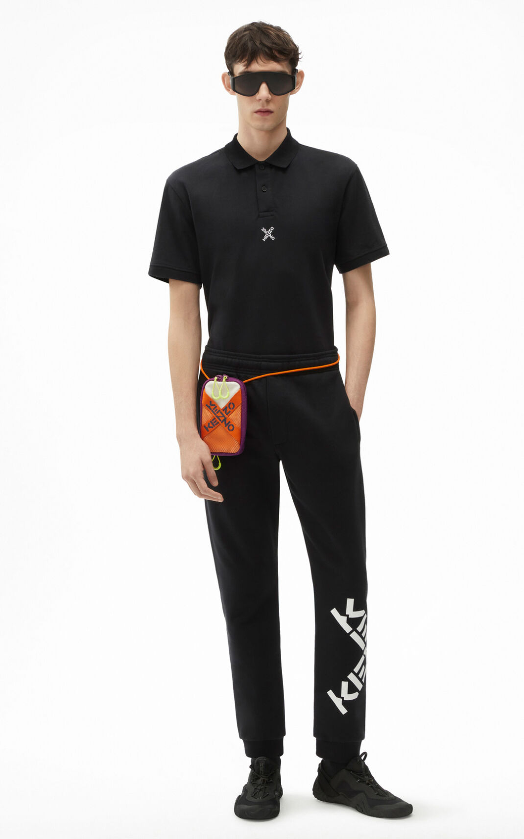 Jogging Kenzo Homme Sport Noir YUMGQ-7542